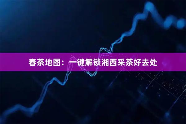 春茶地图：一键解锁湘西采茶好去处