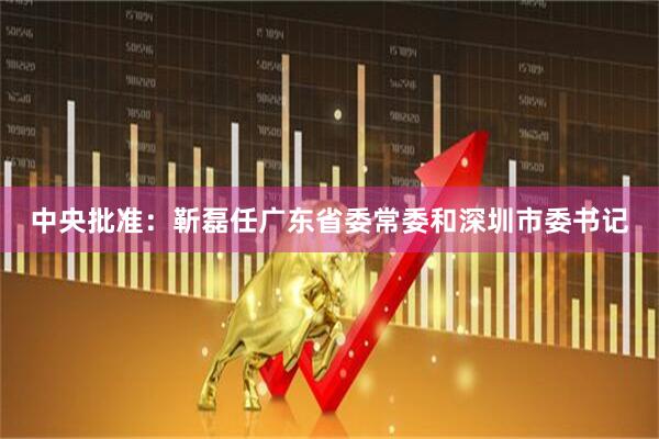 中央批准：靳磊任广东省委常委和深圳市委书记