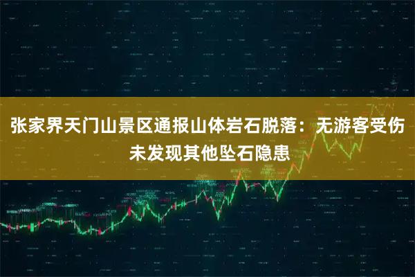 张家界天门山景区通报山体岩石脱落：无游客受伤 未发现其他坠石隐患